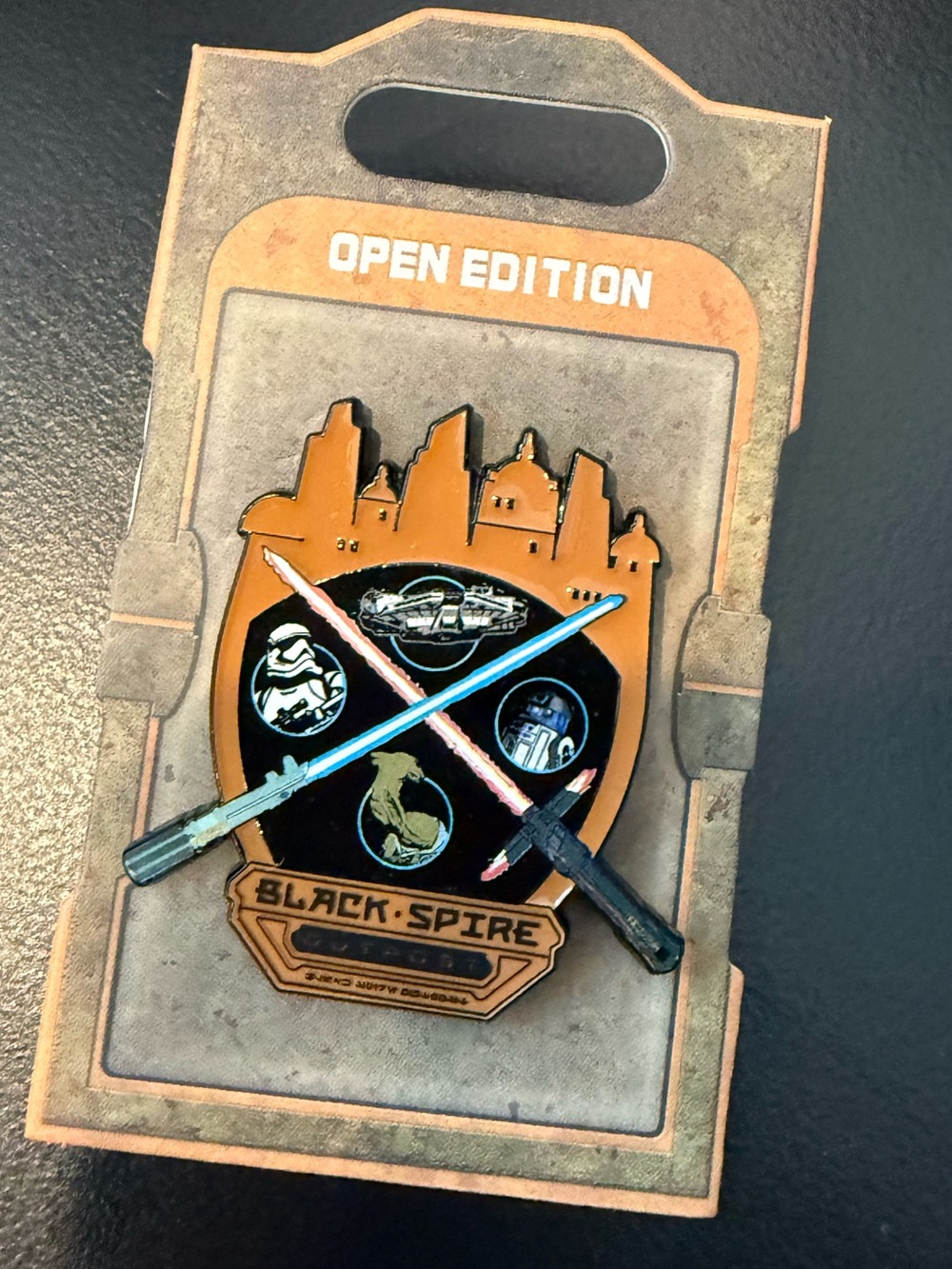 Disney Parks Star Wars Galaxys Edge Official Pin